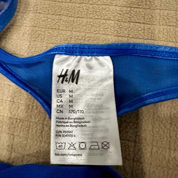 H&M MESH BRA AND PANTY SET SIZE MEDIUM - Picture 2 of 3